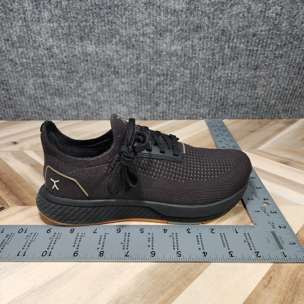 Flux Adapt Runner Black Gum Womens 7.5 Barefoot Minimal Running Walking Shoes